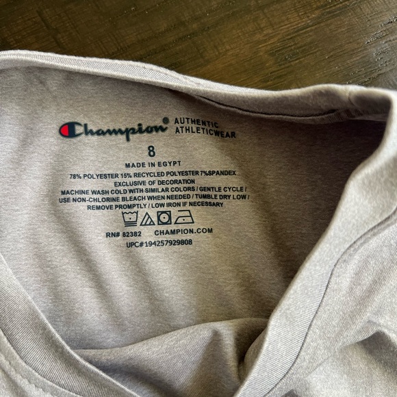 Girls Champions 2 Piece T Shirt and Leggings Set NWOT - Picture 4 of 5